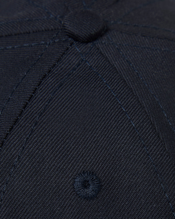 Dark Navy Woven Merino Golf Hat