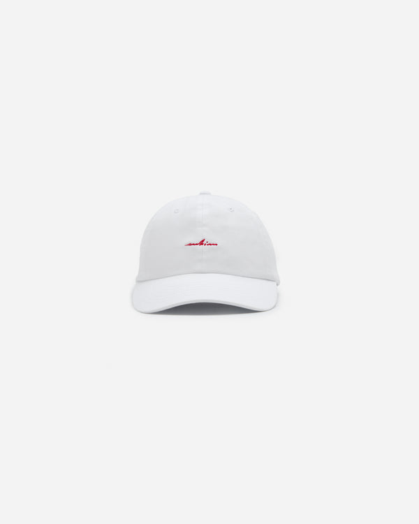White Embroidered Hat