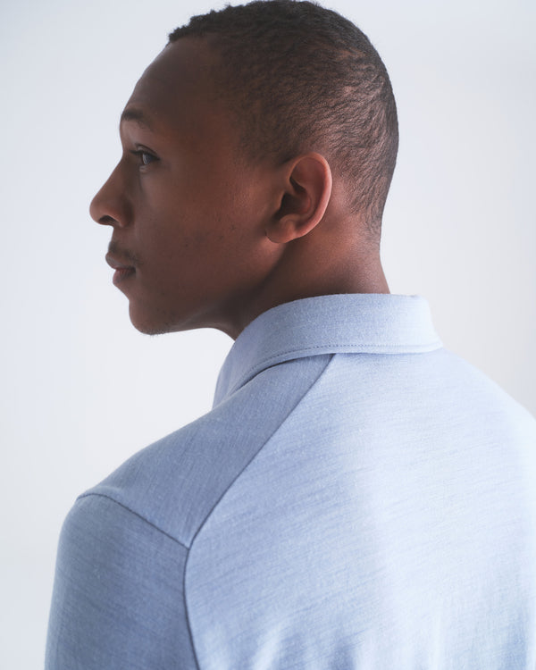 Merino Short Sleeve Golf Shirt – Mid-Weight