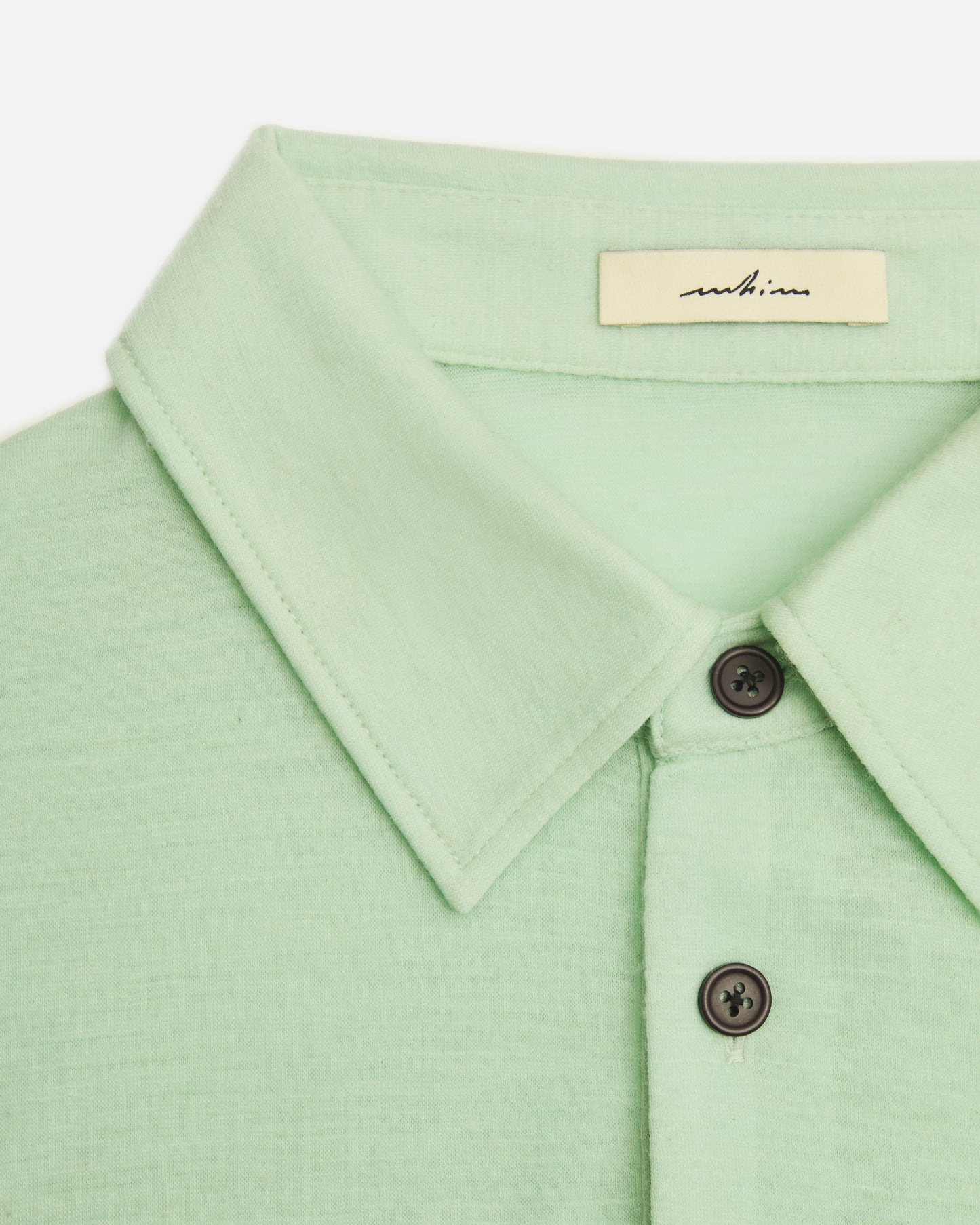 Jade Merino Long Sleeve Golf Shirt - Light Weight