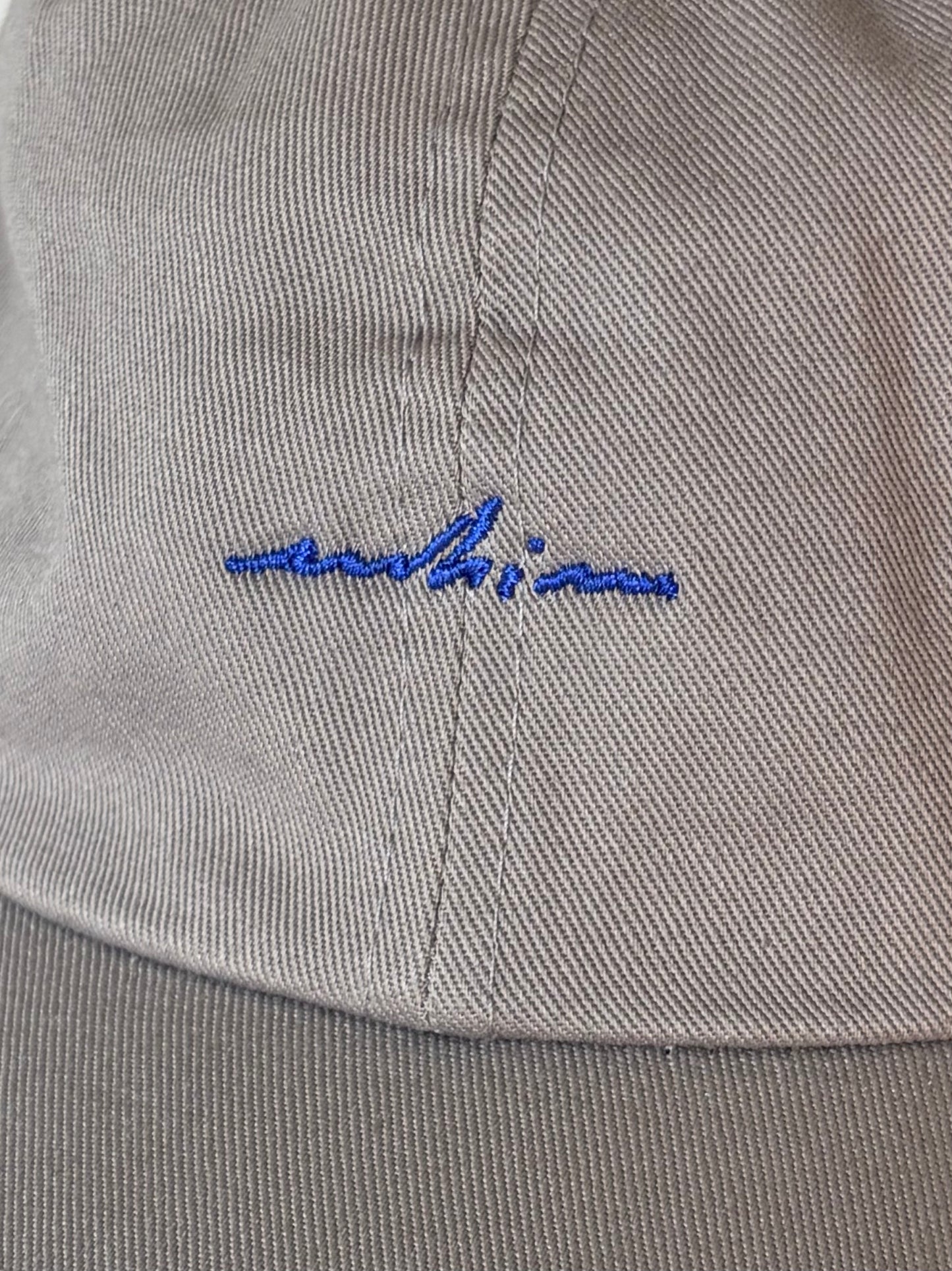 Slate Embroidered Hat