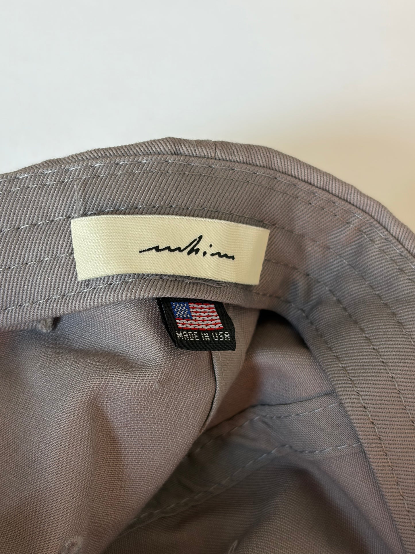 Slate Embroidered Hat