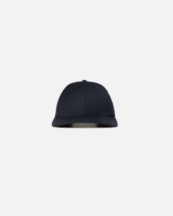 Dark Navy Woven Merino Golf Hat