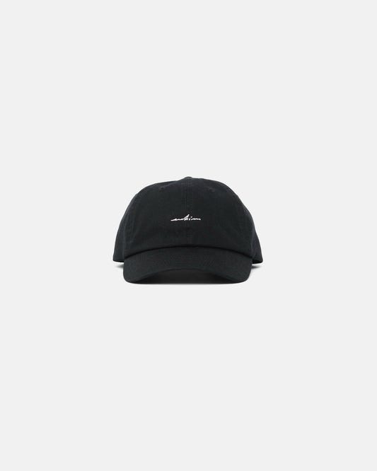 Black Embroidered Hat