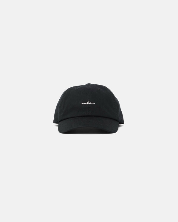 Black Embroidered Hat