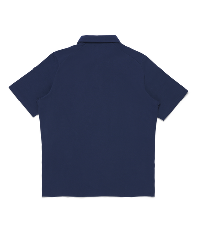 Cotton Polo Shirt - Navy