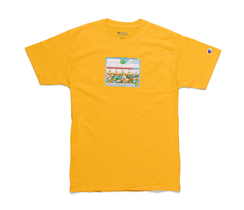 Champion® Whim Lotto T Shirt - Gold