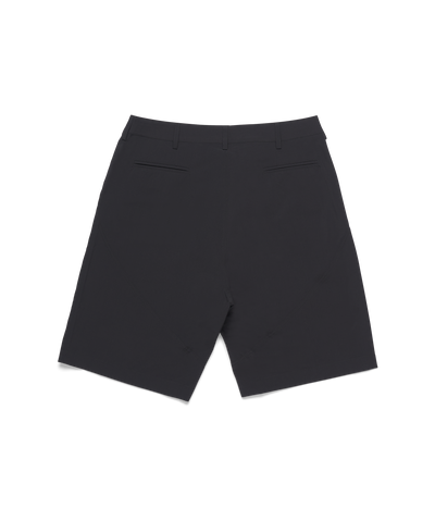 Golf Short - Black Stretch Nylon
