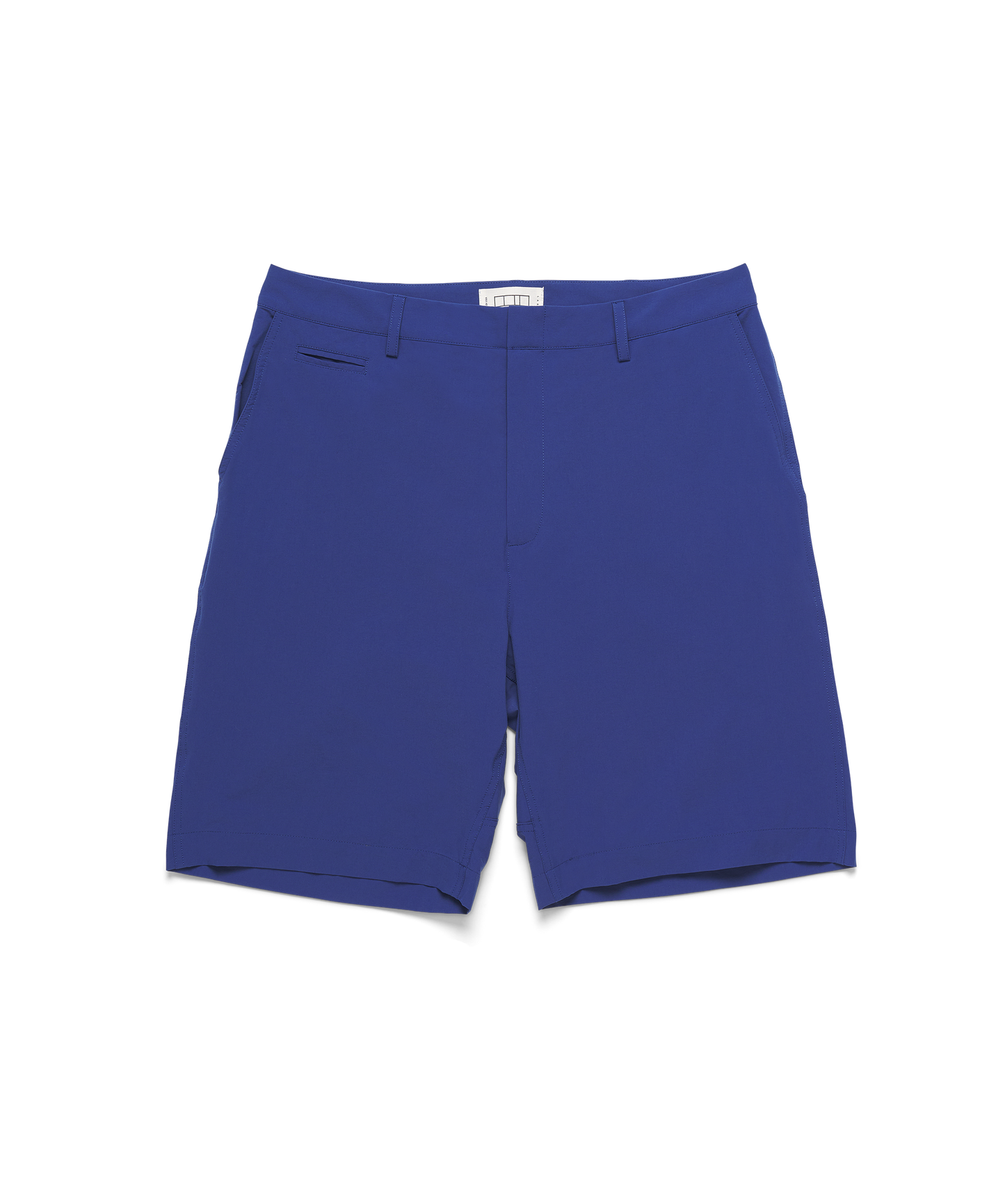 Golf Short - Blue Stretch Nylon