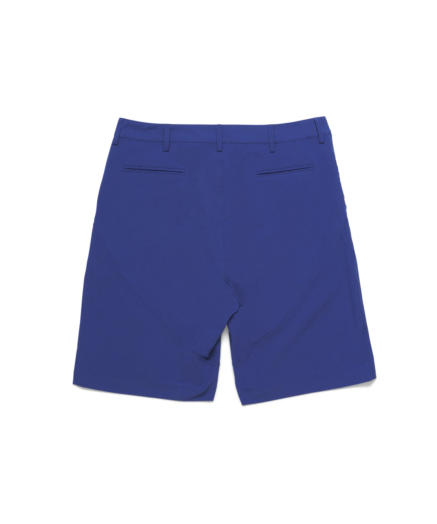 Golf Short - Blue Stretch Nylon
