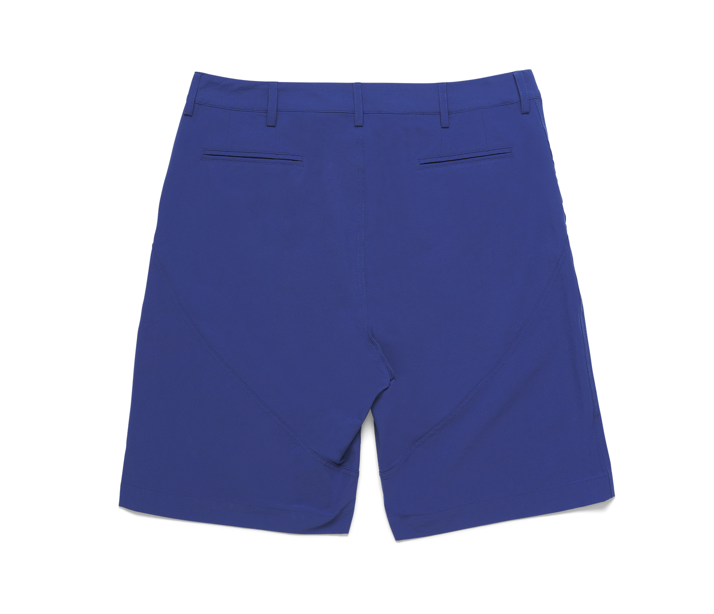 Golf Short - Blue Stretch Nylon