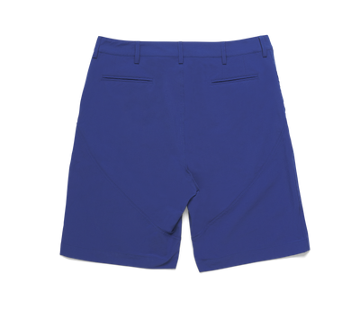 Golf Short - Blue Stretch Nylon