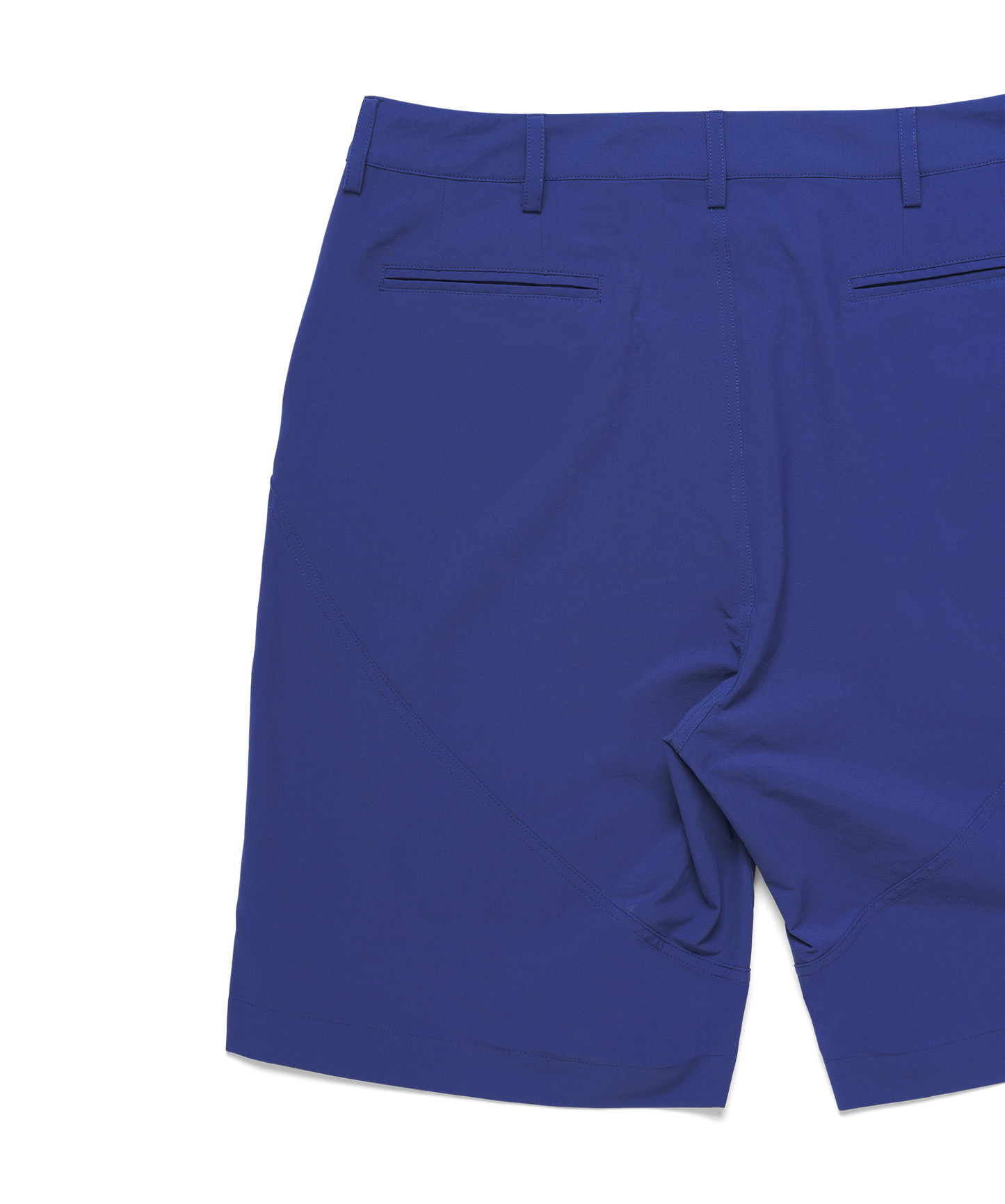 Golf Short - Blue Stretch Nylon