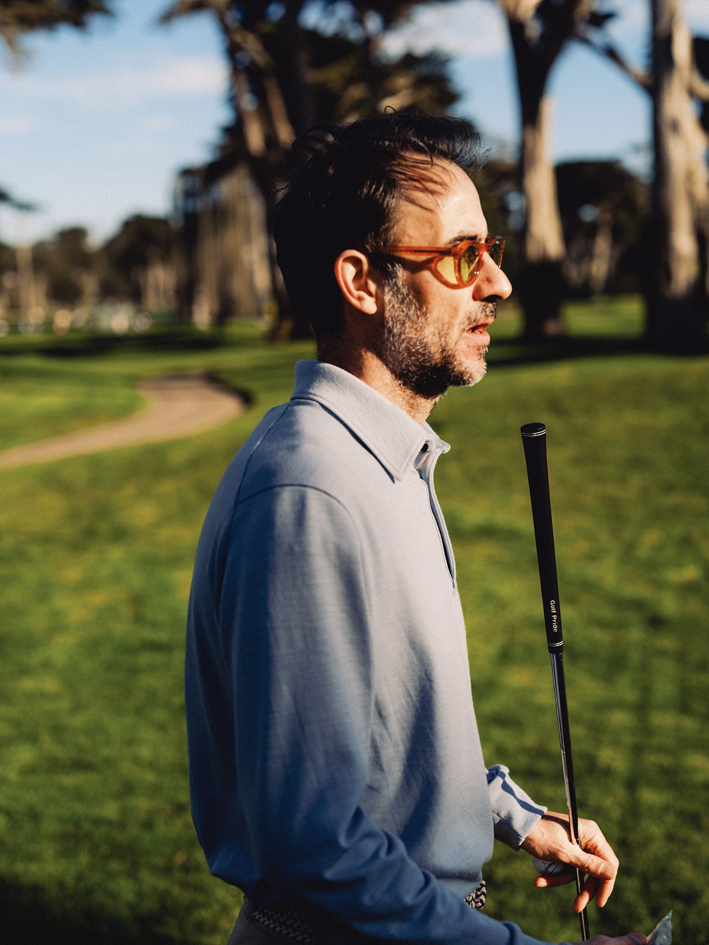 Merino Long Sleeve Golf Shirt – Light-Weight